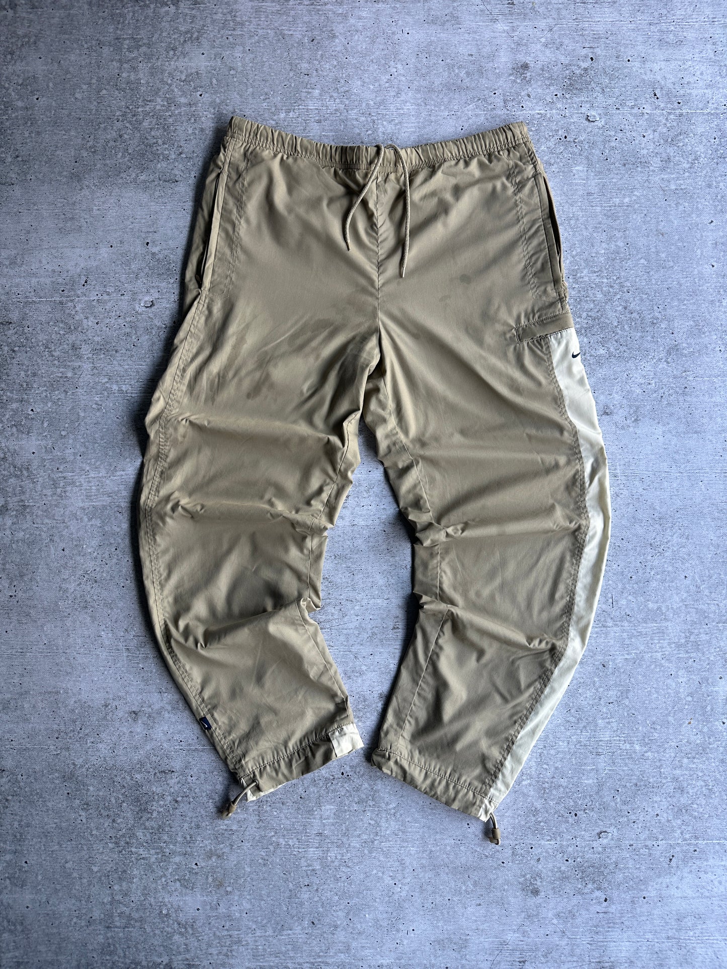 Nike Swoosh Track Pants Nylon Baggy