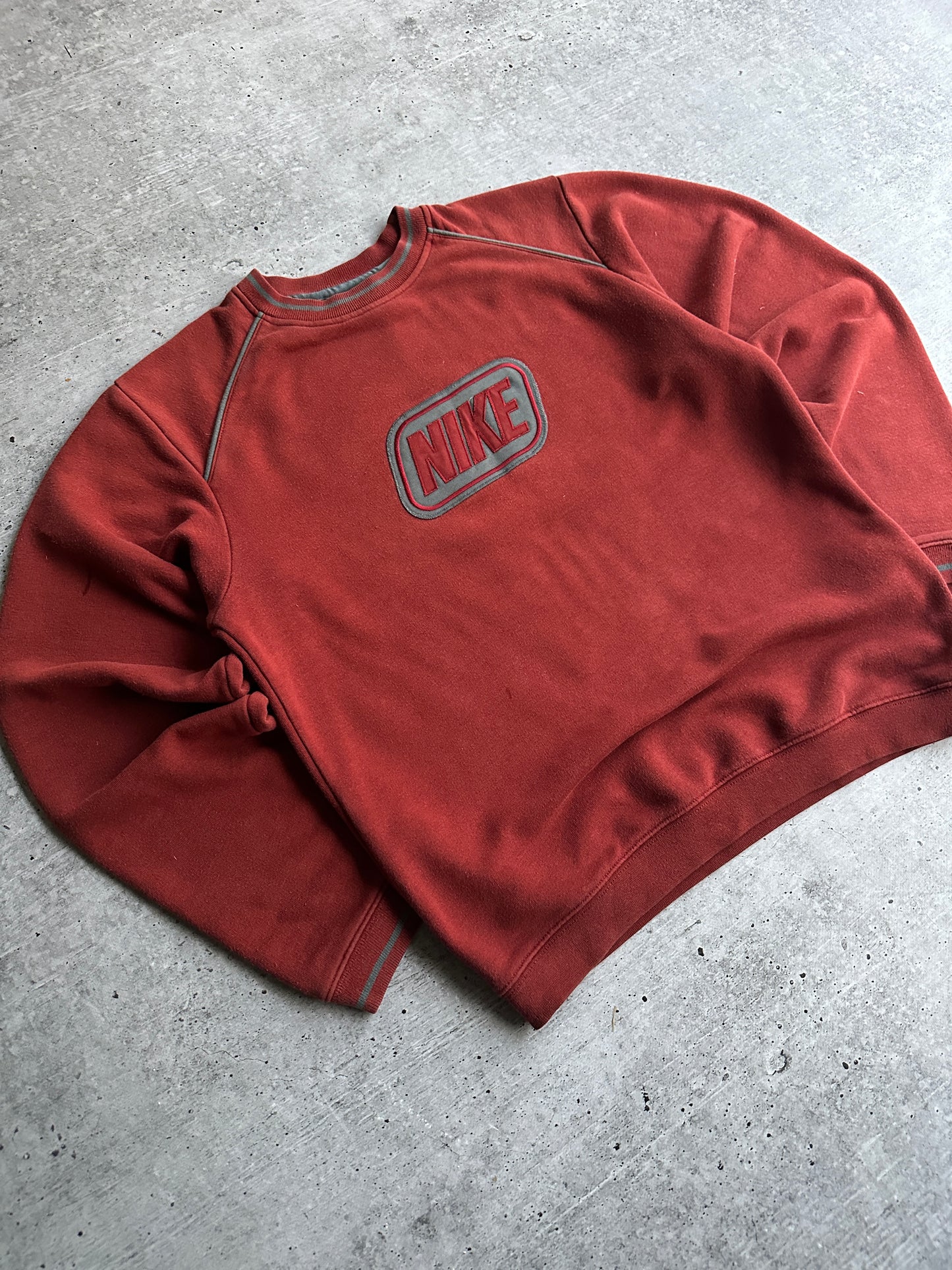 Vintage 90's Nike Sweatshirt Big Logo Swoosh (S)