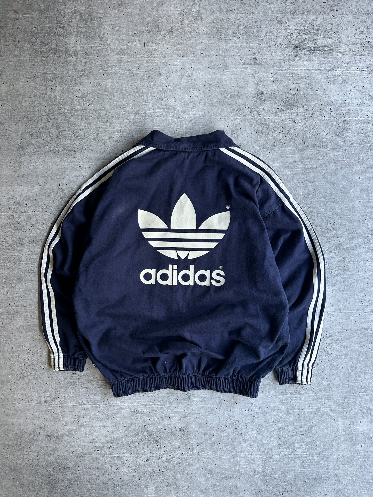 Vintage Adidas Big Logo Track Jacket (L)
