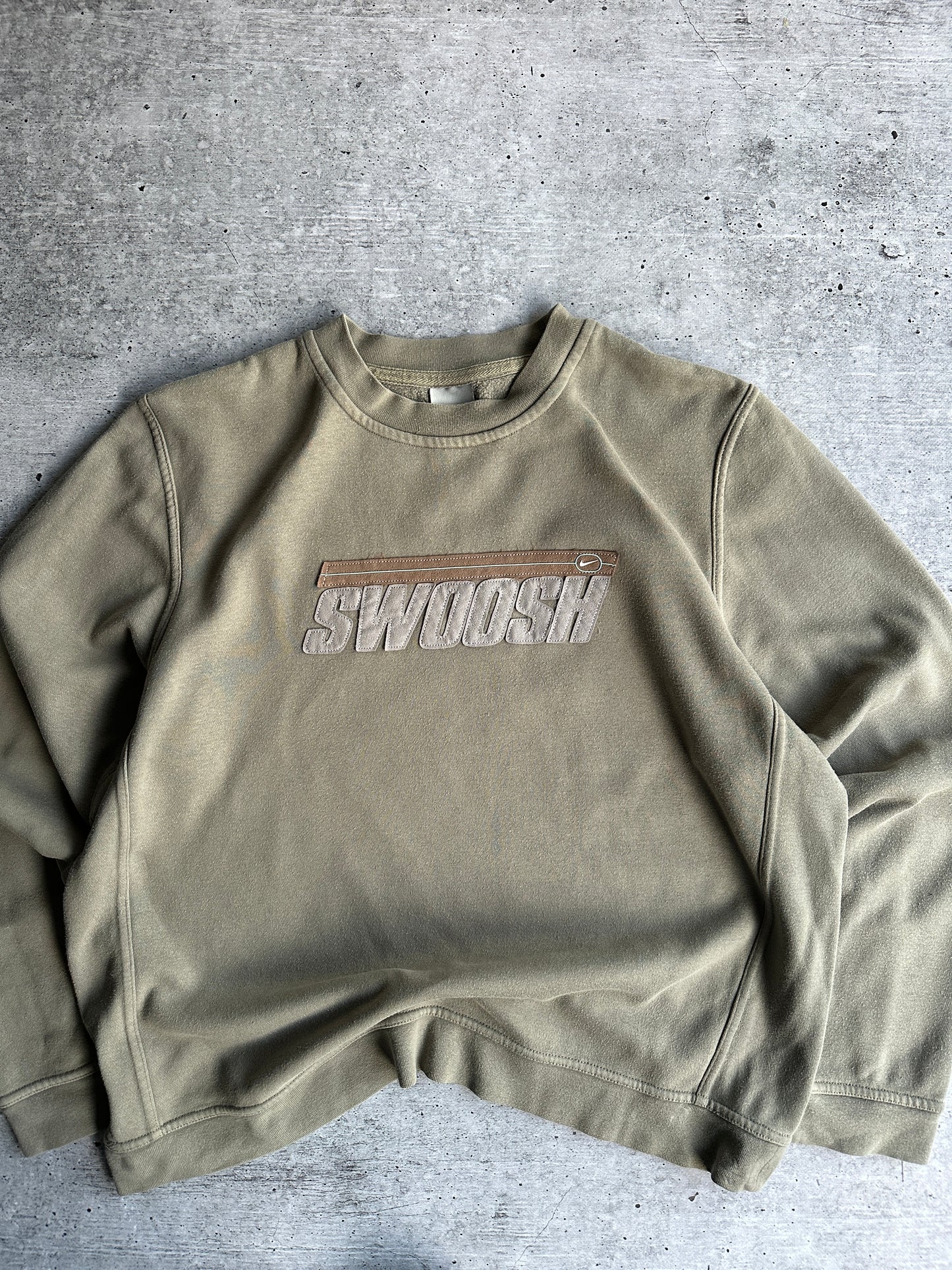 Vintage 90's Nike Sweatshirt Big Logo Swoosh (M)