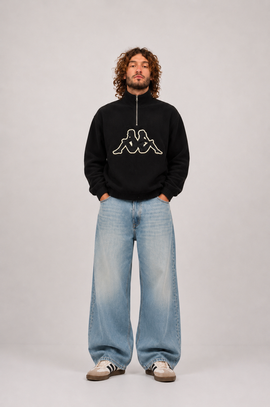 Vintage 90's Kappa Fleece Big Logo (L)