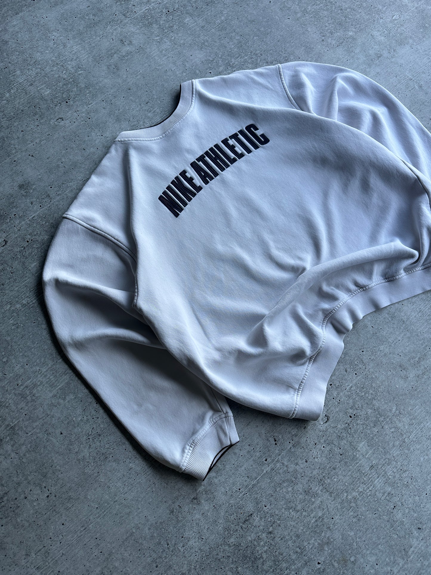 Vintage 90's Nike Sweatshirt Big Logo Swoosh (L)