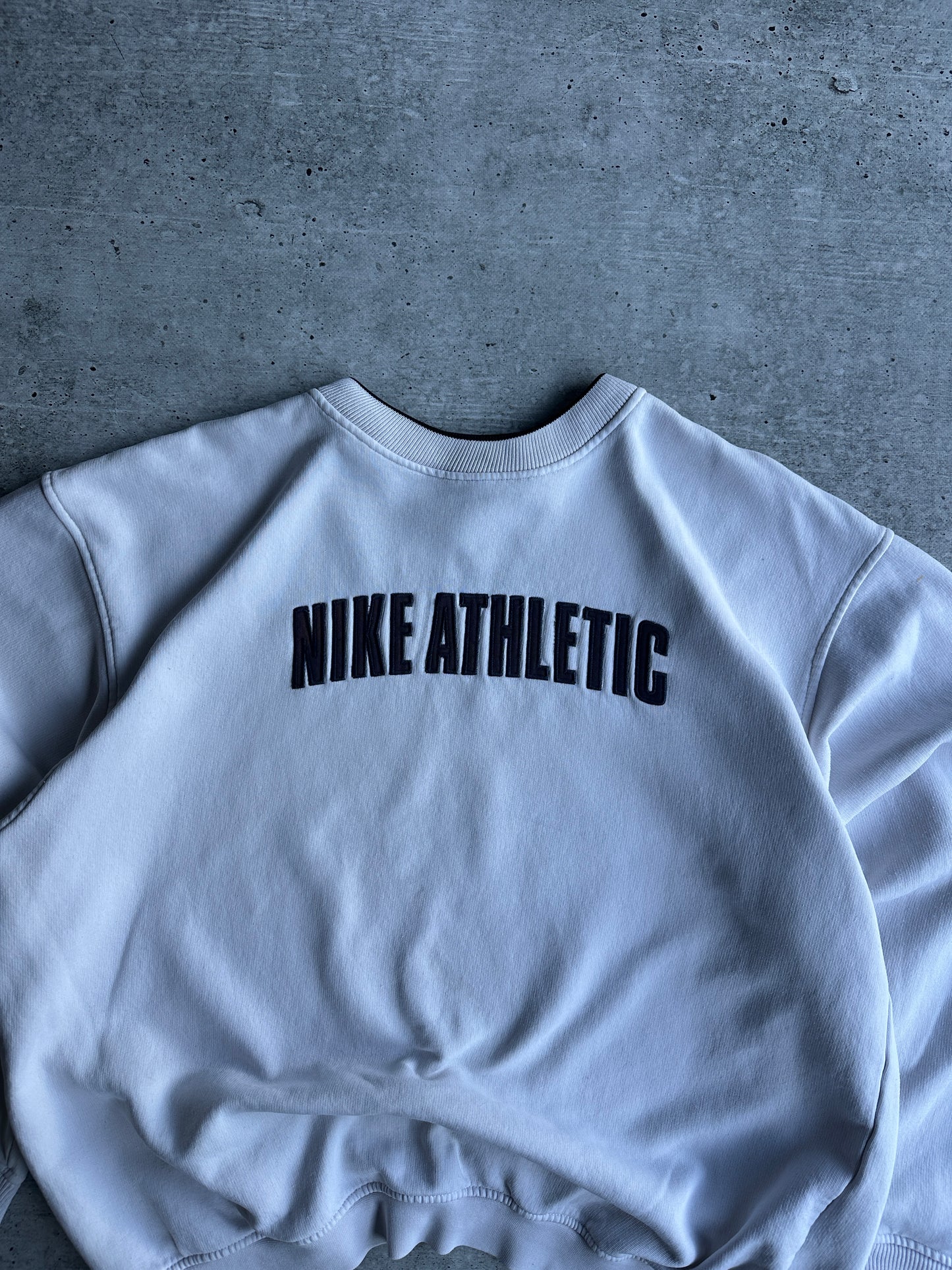 Vintage 90's Nike Sweatshirt Big Logo Swoosh (L)