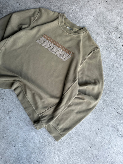 Vintage 90's Nike Sweatshirt Big Logo Swoosh (M)