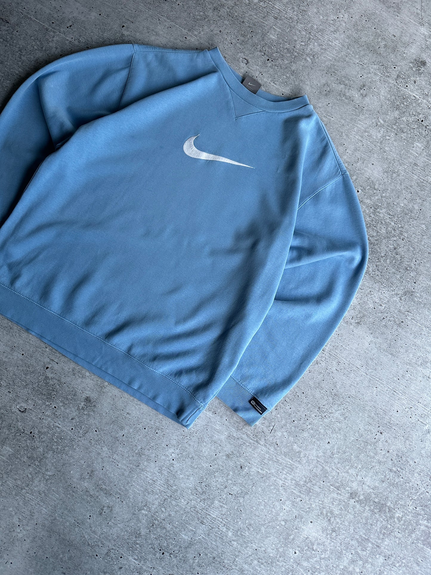 Vintage 90's Nike Sweatshirt Big Logo Swoosh (M)