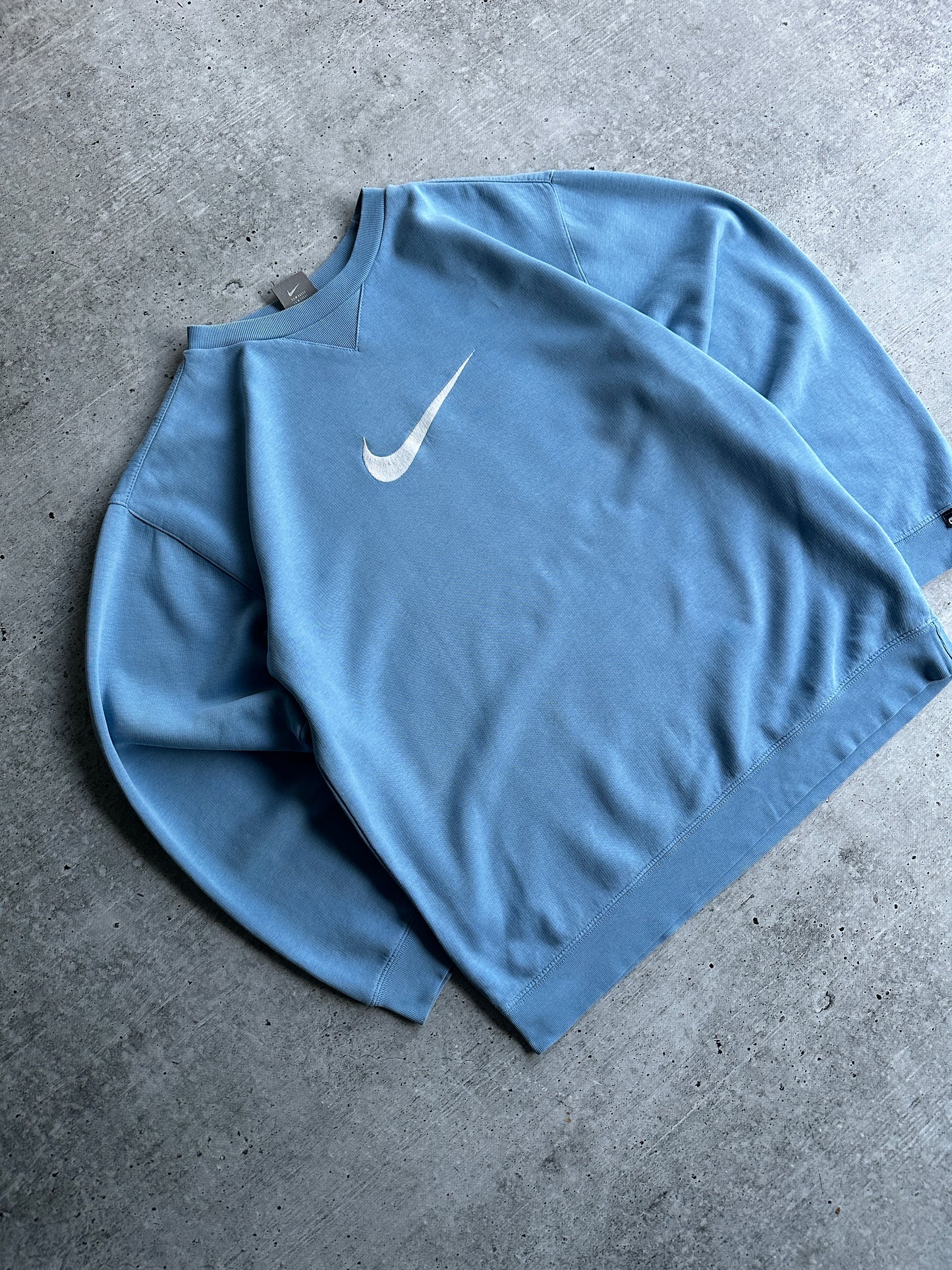 Vintage 90's Nike Sweatshirt Big Logo Swoosh (M)