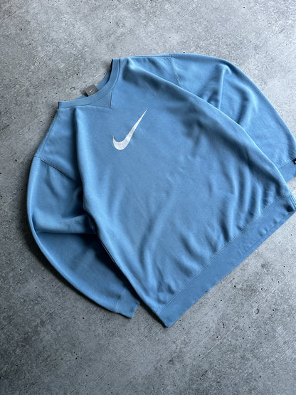 Vintage 90's Nike Sweatshirt Big Logo Swoosh (M)