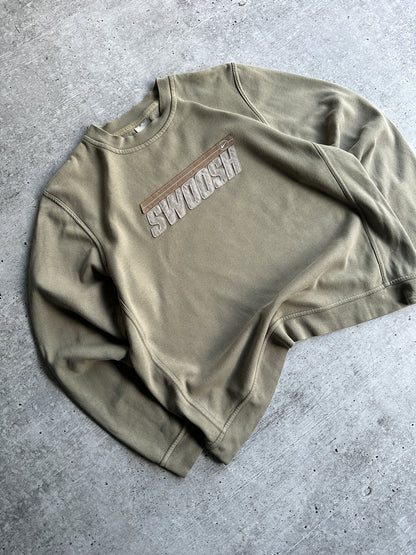 Vintage 90's Nike Sweatshirt Big Logo Swoosh (M)