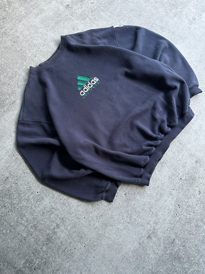 Vintage 90s Rare Sweatshirt Adidas Equipment Big Logo (L)