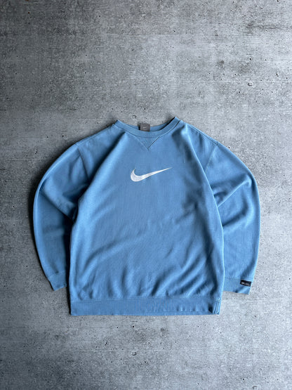 Vintage 90's Nike Sweatshirt Big Logo Swoosh (M)