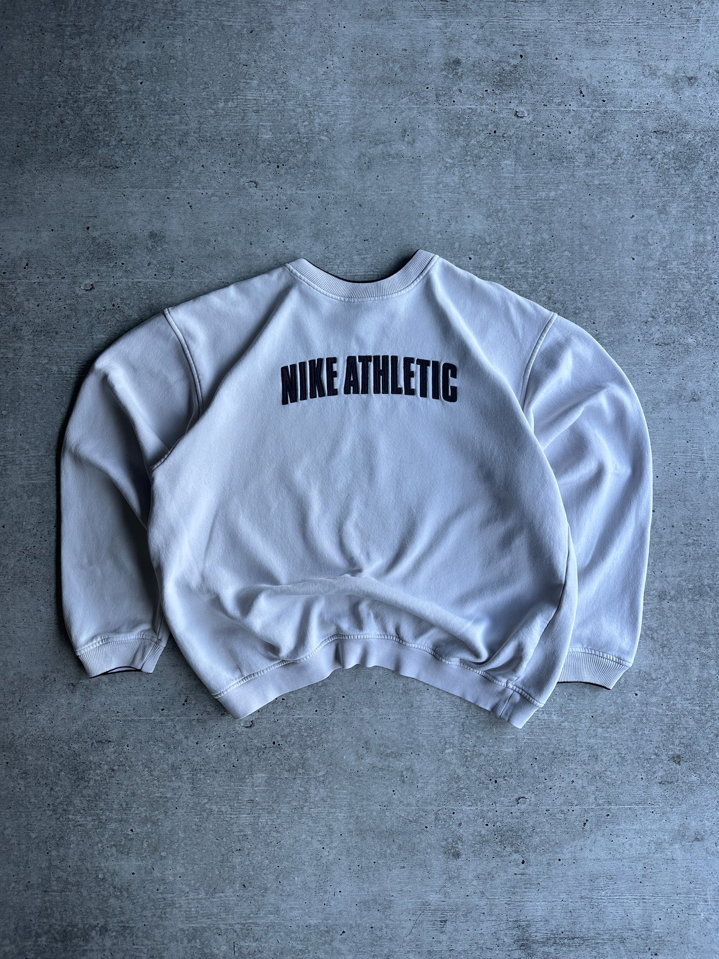 Vintage 90's Nike Sweatshirt Big Logo Swoosh (L)