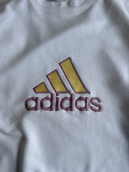 Adidas 90s Vintage Sweatshirt White (L)
