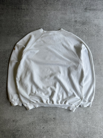 Adidas 90s Vintage Sweatshirt White (L)
