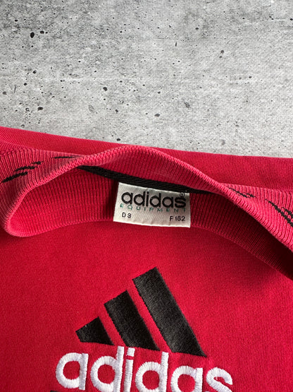 Vintage 90s Rare Sweatshirt Adidas Equipment Big Logo (S)
