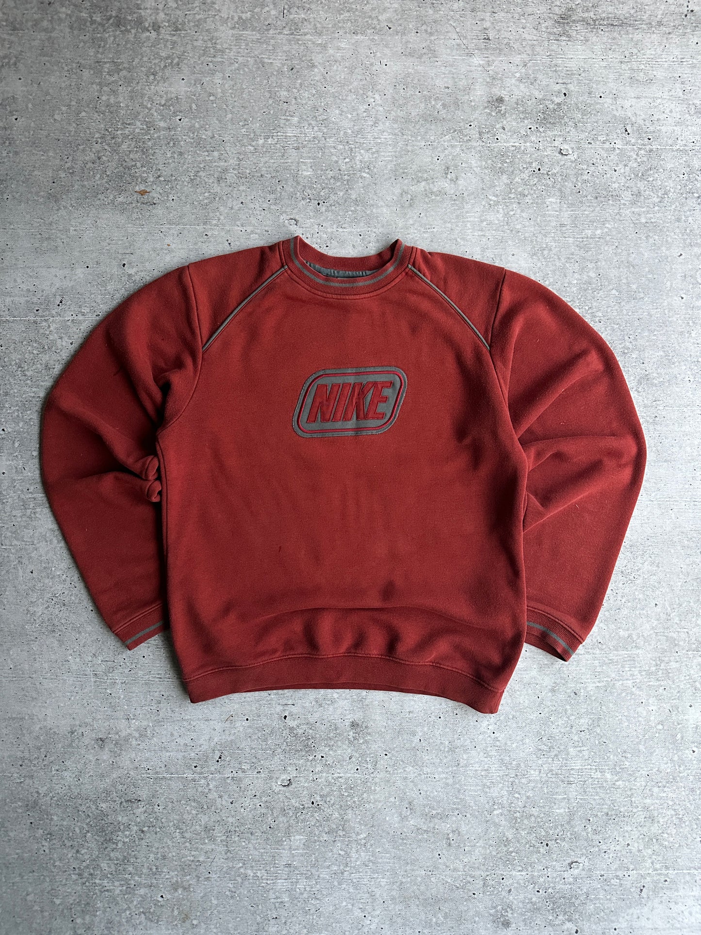 Vintage 90's Nike Sweatshirt Big Logo Swoosh (S)