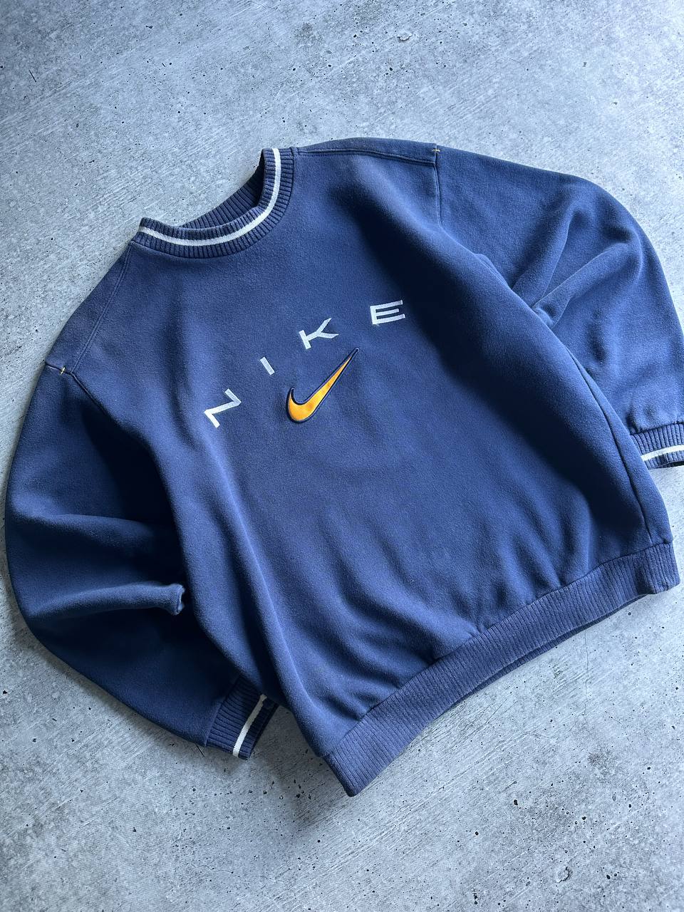 Vintage 90's Nike Sweatshirt Big Logo Swoosh (S)