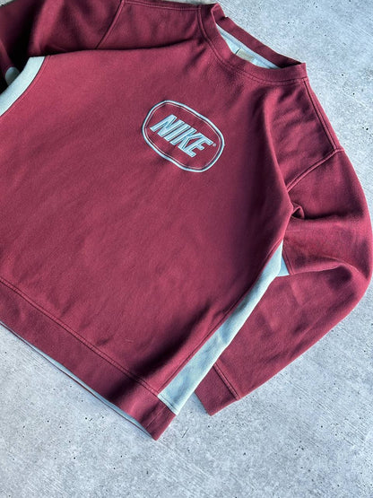Vintage 90's Nike Sweatshirt Big Logo Swoosh (L)