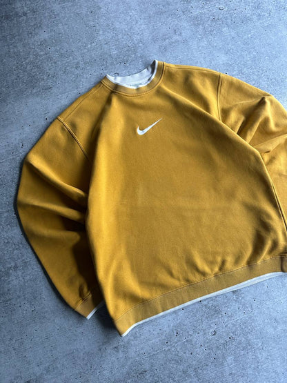 Vintage 90's Nike Sweatshirt Big Logo Swoosh (M)