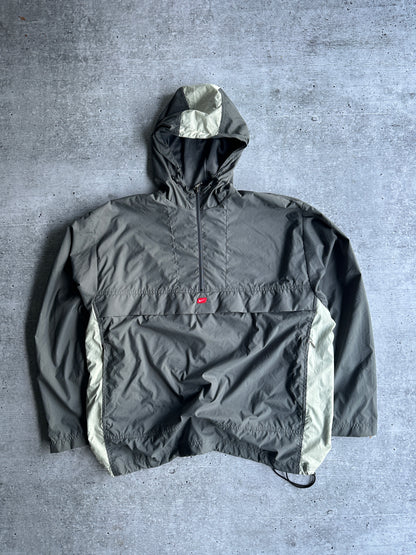 Vintage Nike Center Swoosh Nylon Hooded Anorak (L)