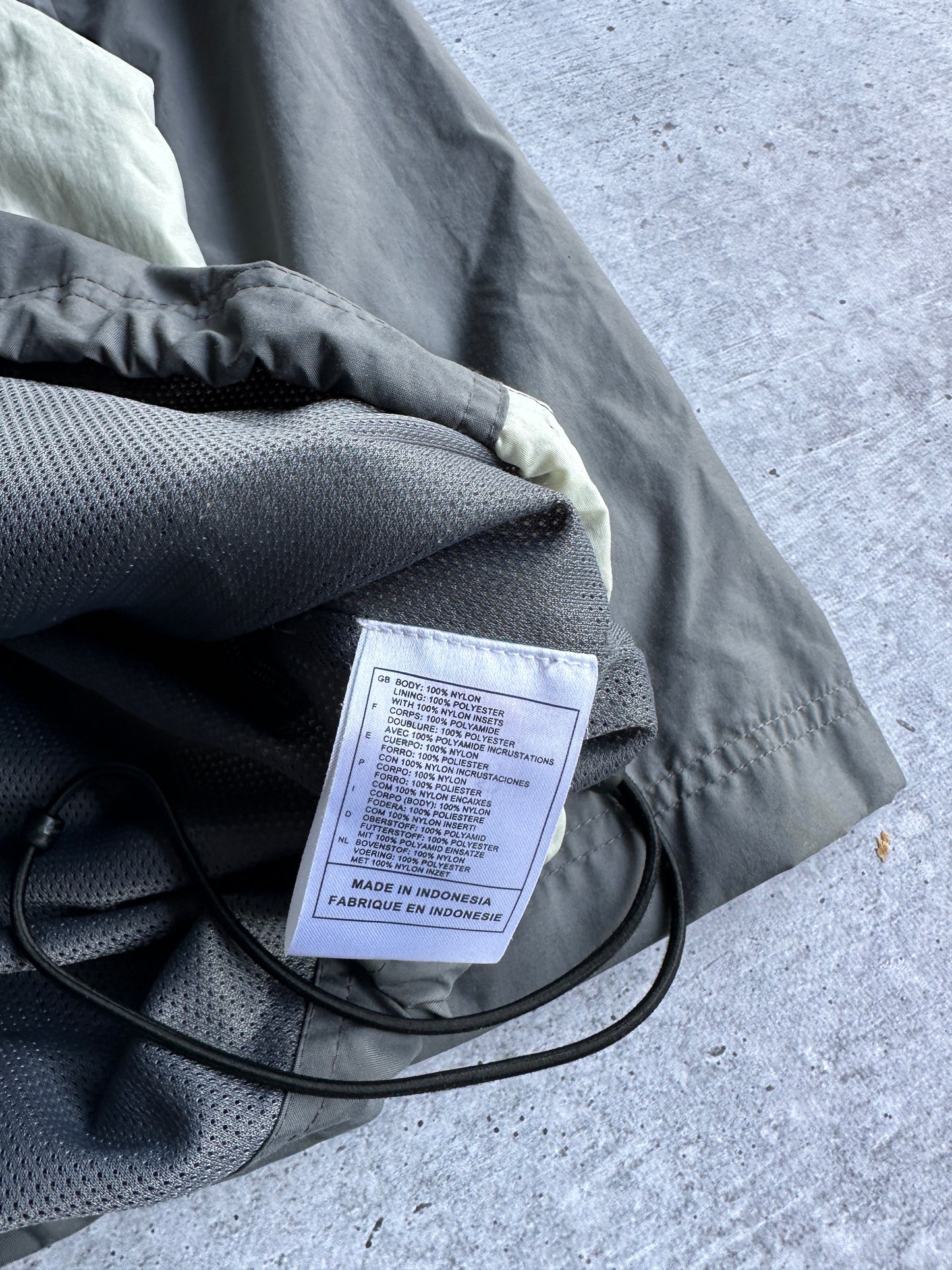 Vintage Nike Center Swoosh Nylon Hooded Anorak (L)