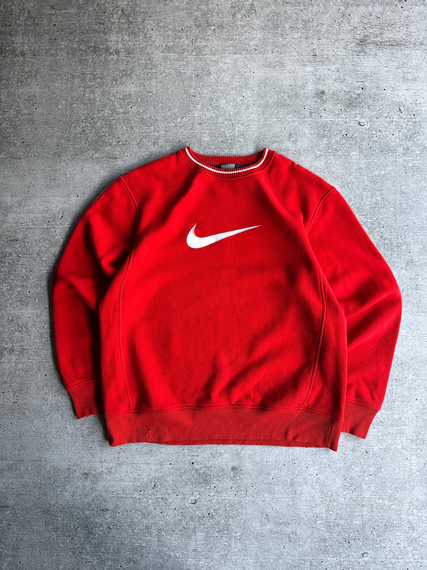 Vintage 90's Nike Sweatshirt Big Logo Swoosh (L)