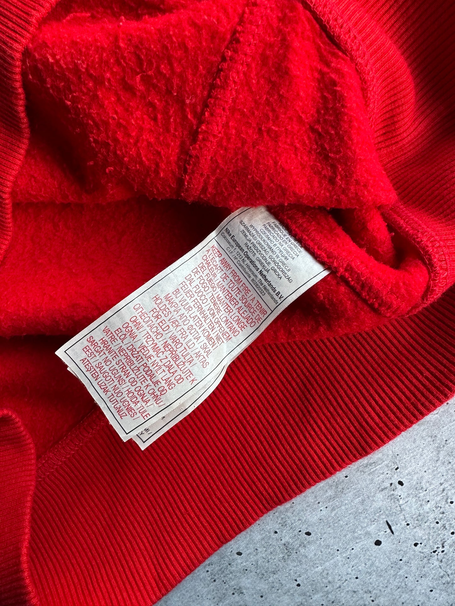 Vintage 90's Nike Sweatshirt Big Logo Swoosh (L)