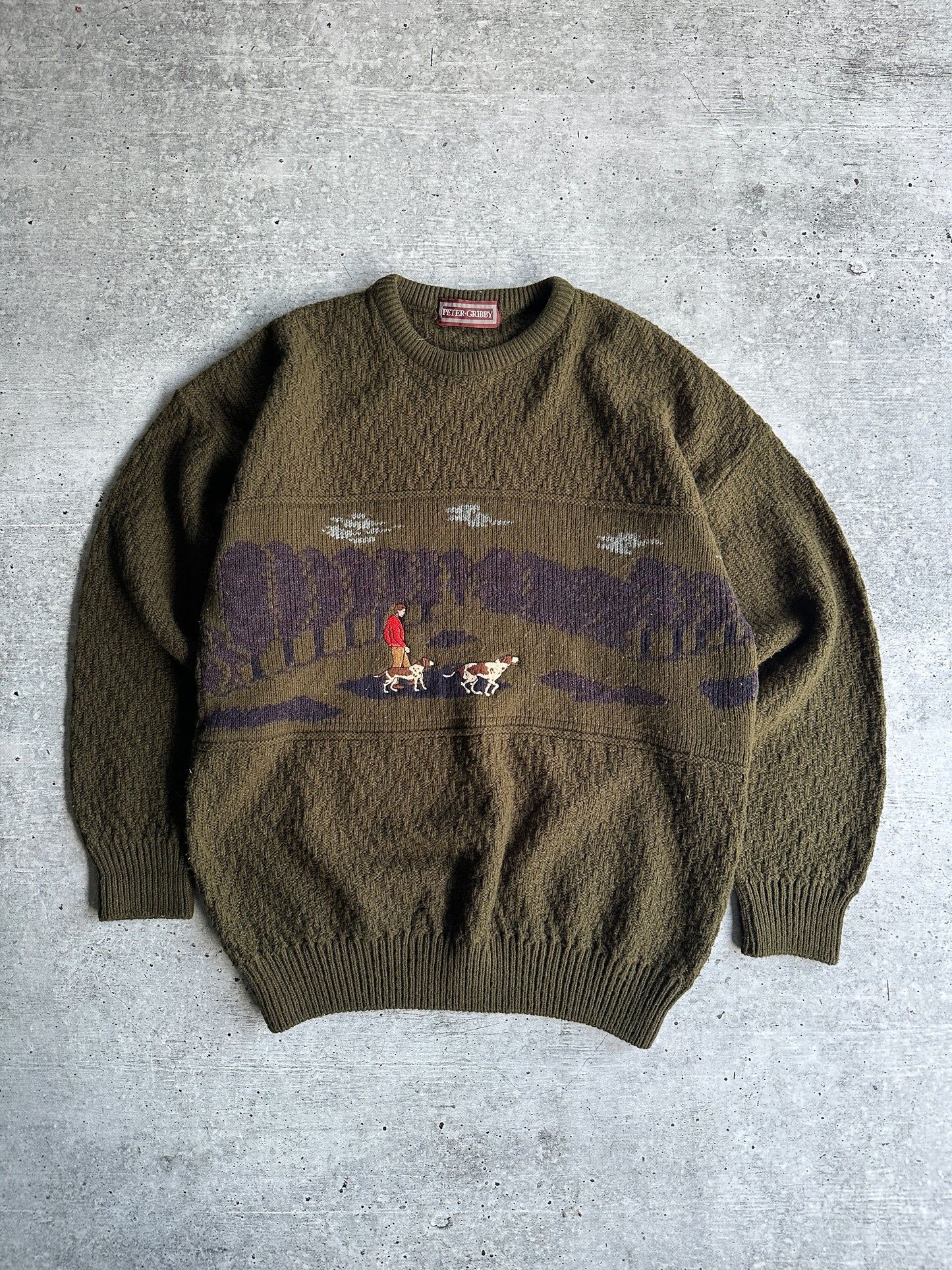 Vintage Knit Sweater (L)