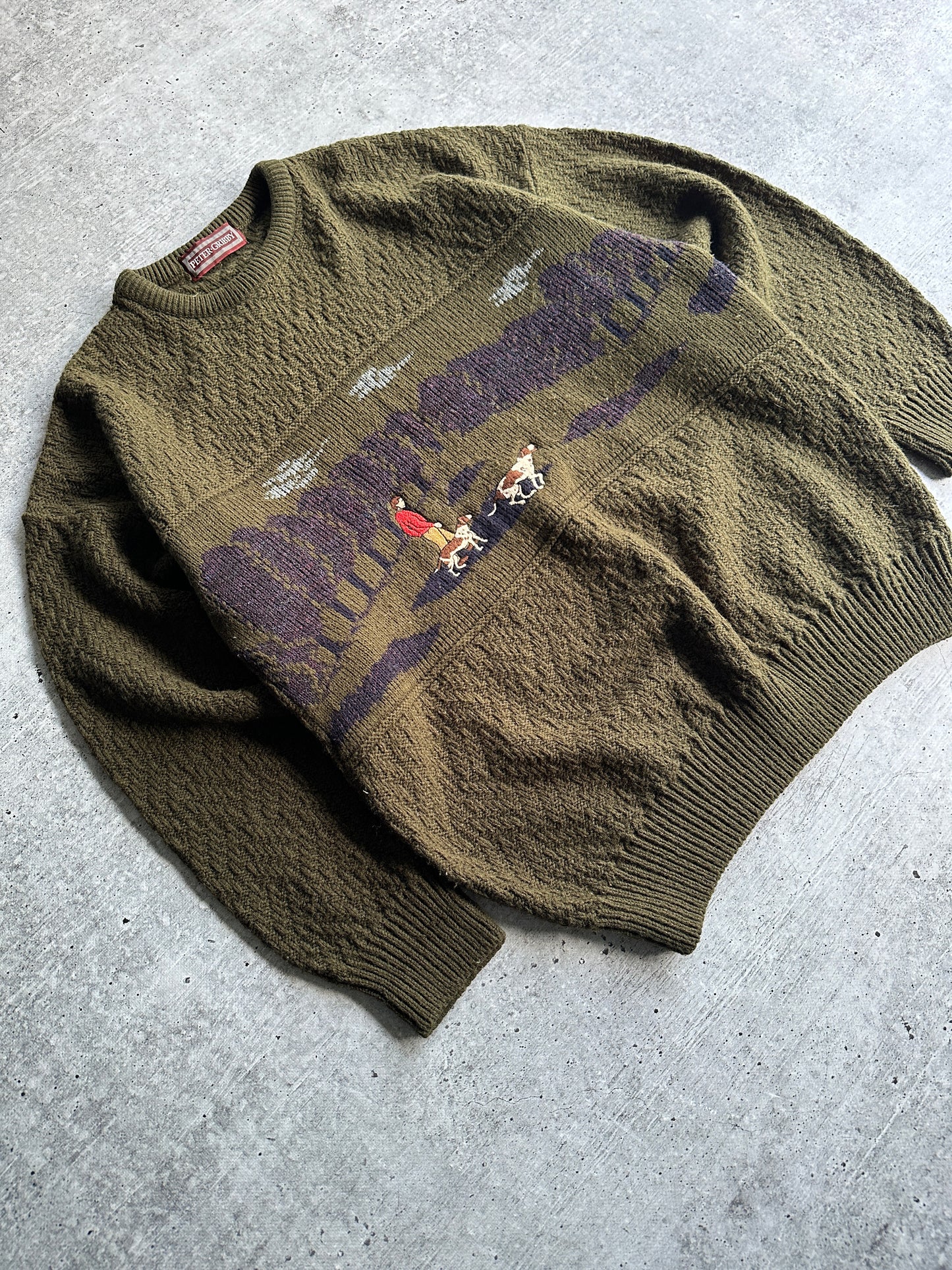 Vintage Knit Sweater (L)