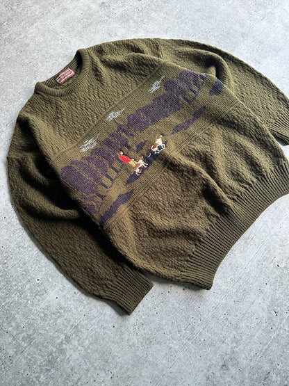 Vintage Knit Sweater (L)