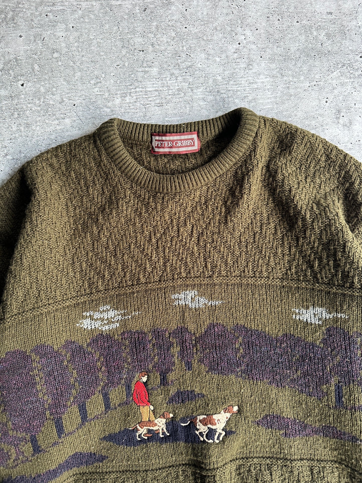Vintage Knit Sweater (L)