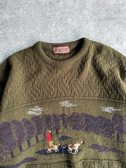 Vintage Knit Sweater (L)