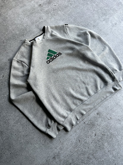 Vintage 90s Hype Sweatshirt Adidas Equipment Big Logo (S)