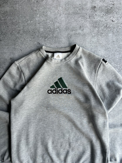 Vintage 90s Hype Sweatshirt Adidas Equipment Big Logo (S)
