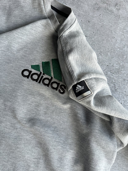 Vintage 90s Hype Sweatshirt Adidas Equipment Big Logo (S)