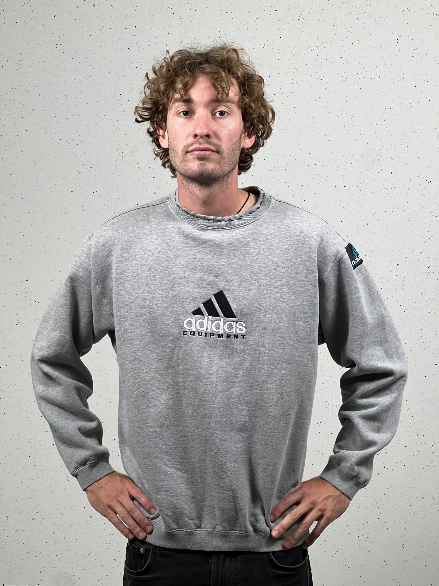 90's Adidas Sweatshirt Medium