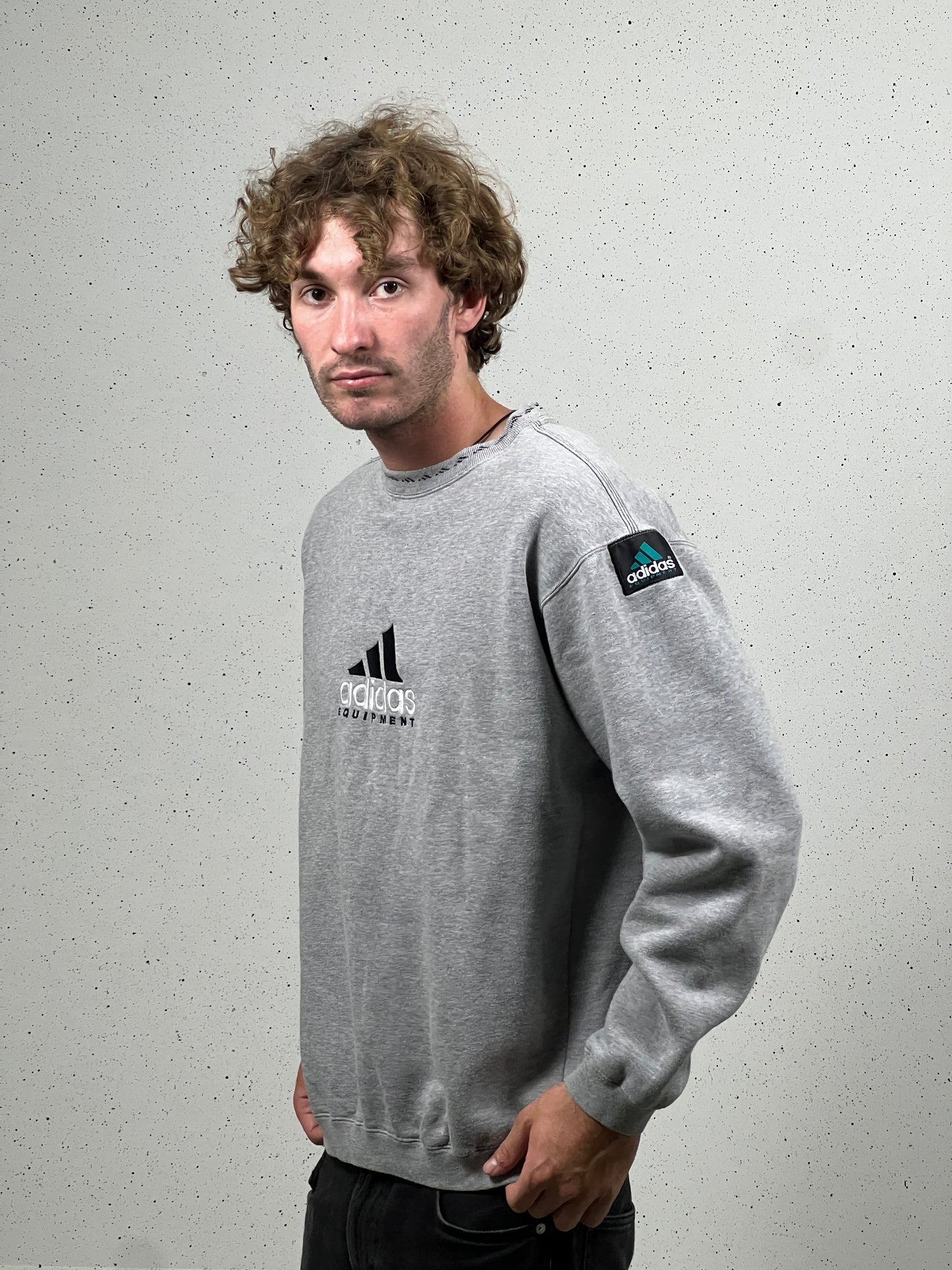 90's Adidas Sweatshirt Medium