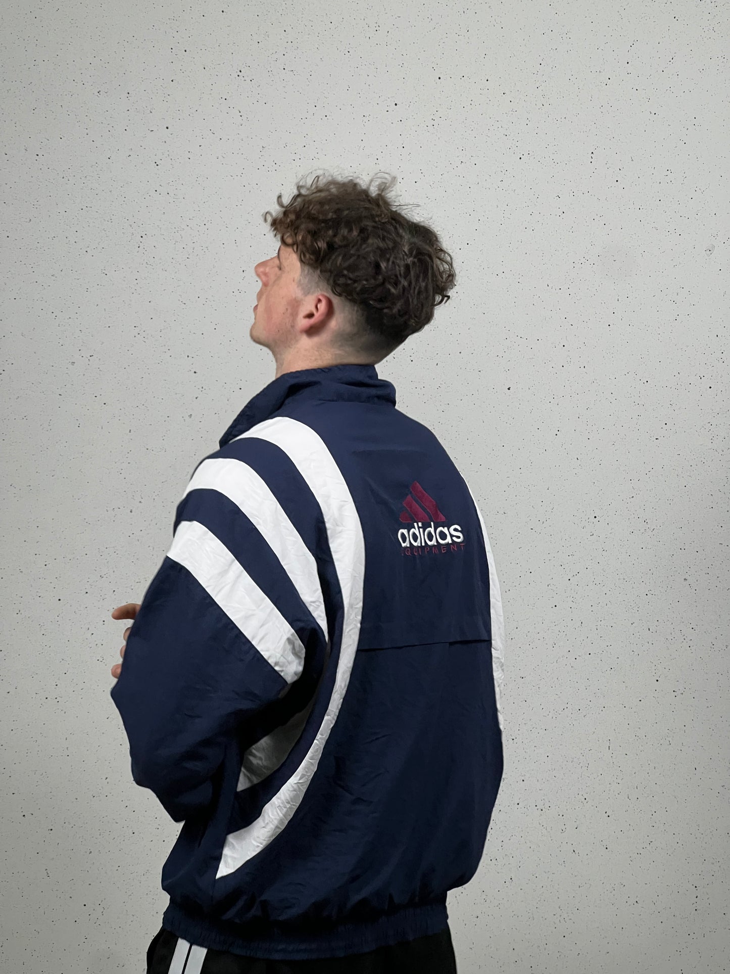 90s Adidas Equipment Windbreaker Large