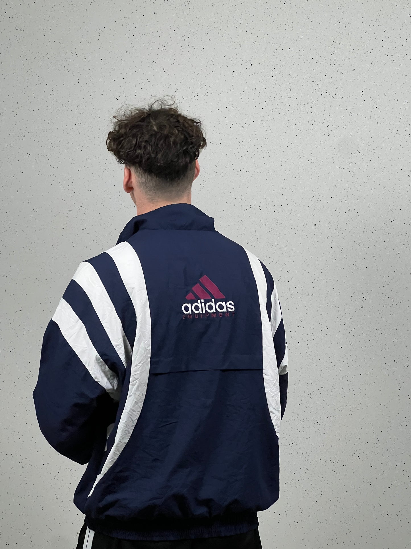 90s Adidas Equipment Windbreaker Large