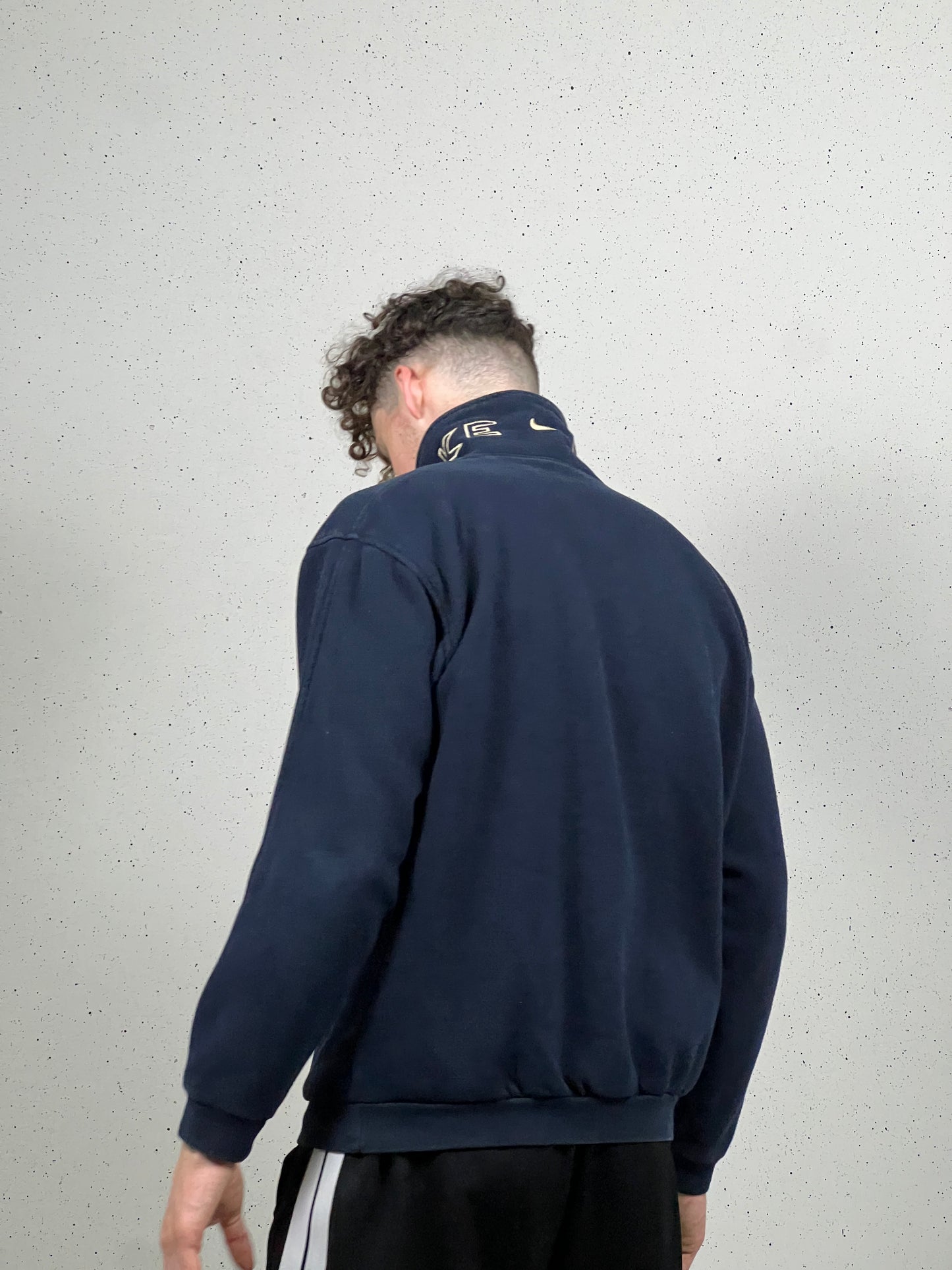 90's Nike 1/4 Zip Sweatshirt Large