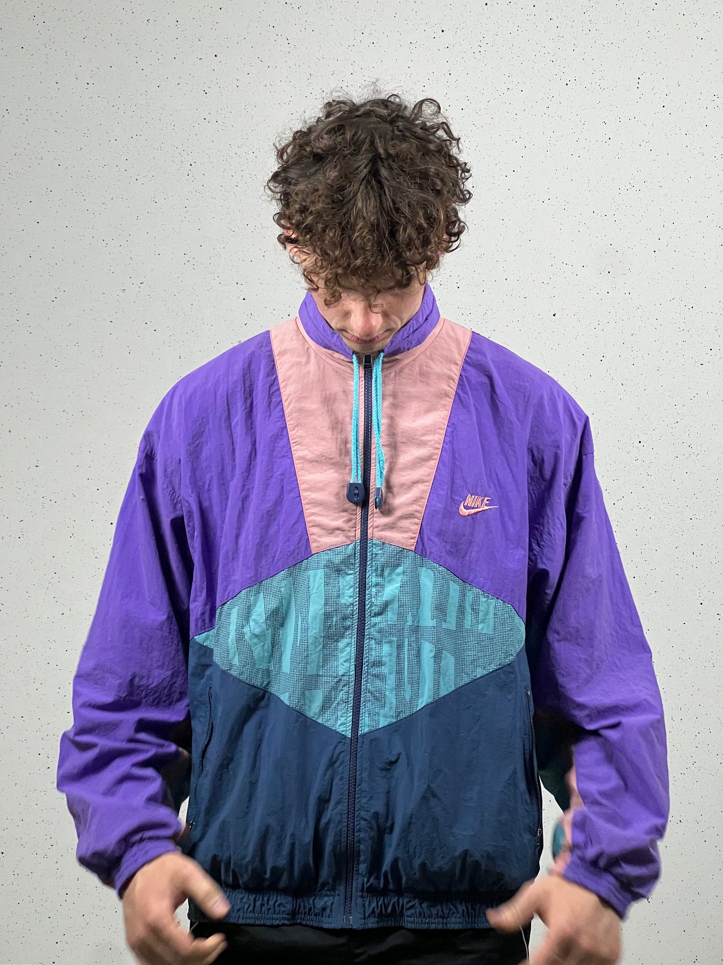 80s Nike Windbreaker Large