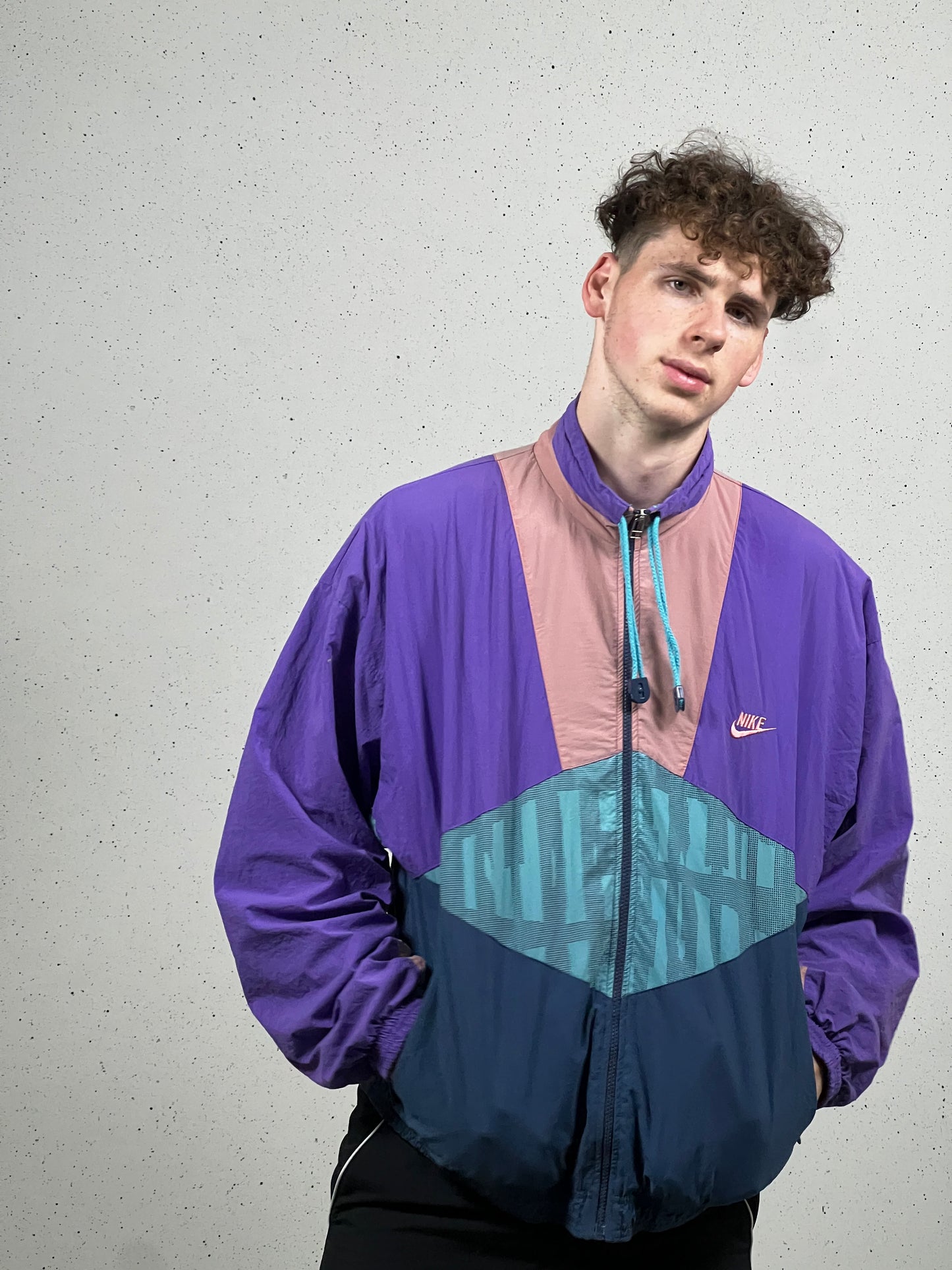 80s Nike Windbreaker Large