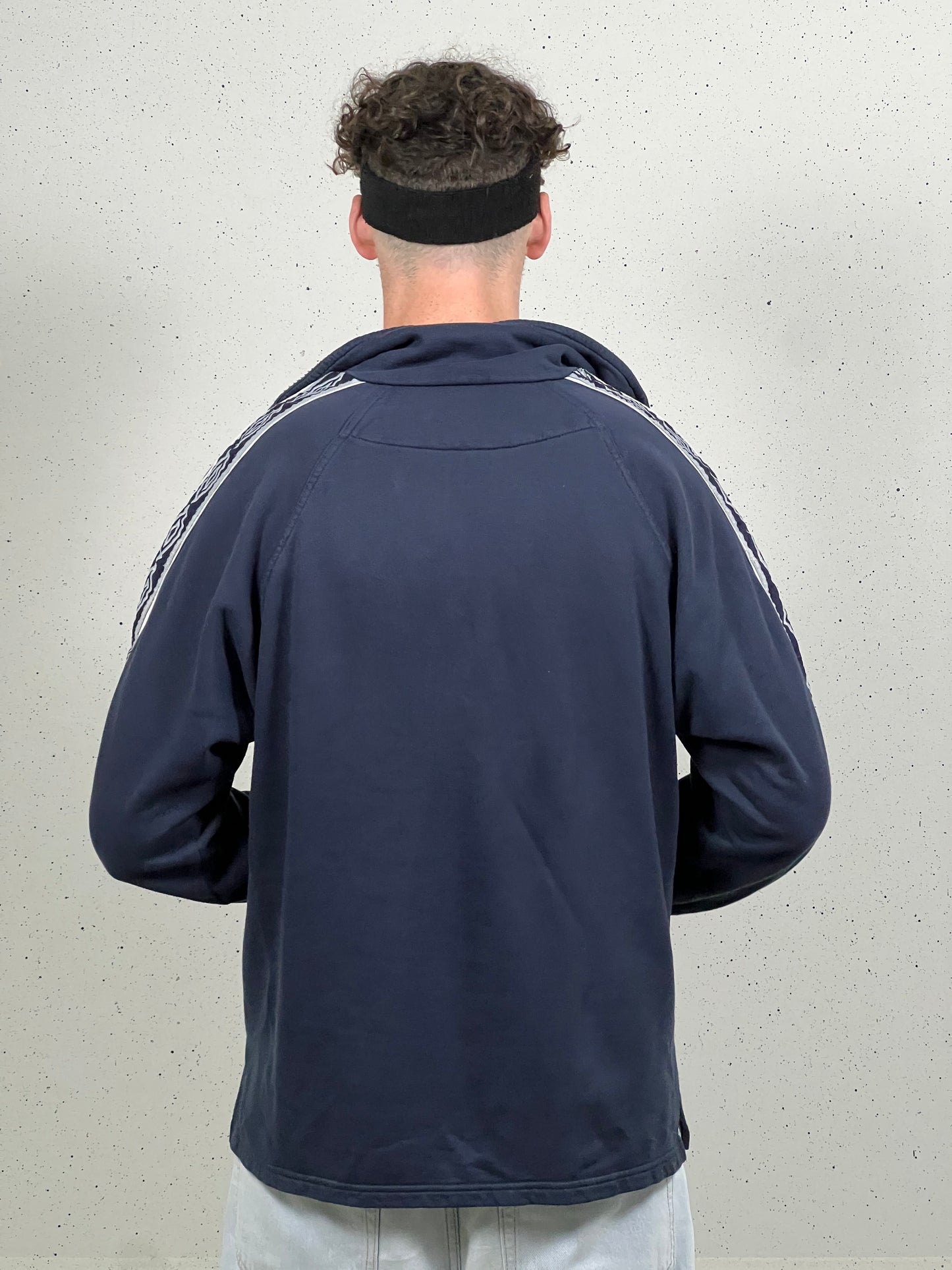 90's Umbro 1/4 Zip Sweatshirt Large