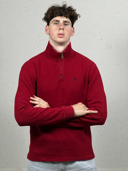 Ralph Lauren 1/4 Zip Sweatshirt Large