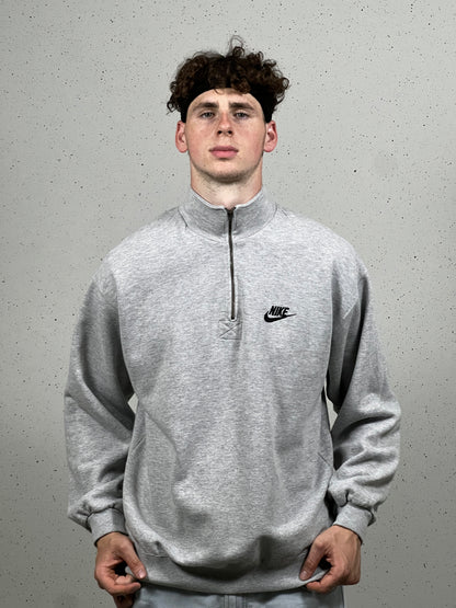 90's Nike 1/4 Zip Sweatshirt Large