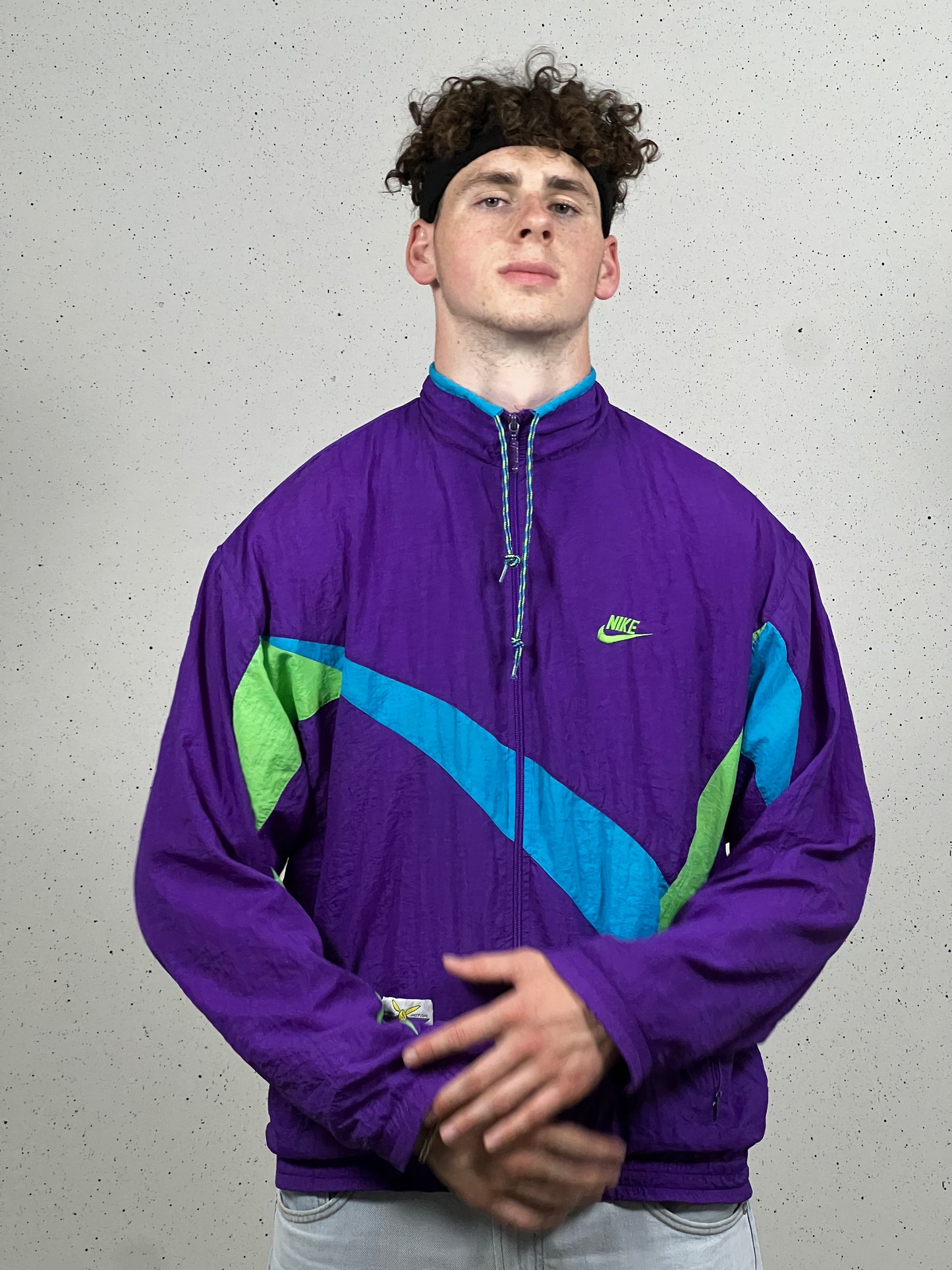 80s Nike Windbreaker Large