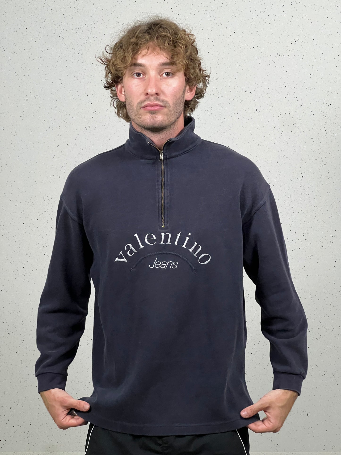 Valentino 1/4 Zip Sweatshirt