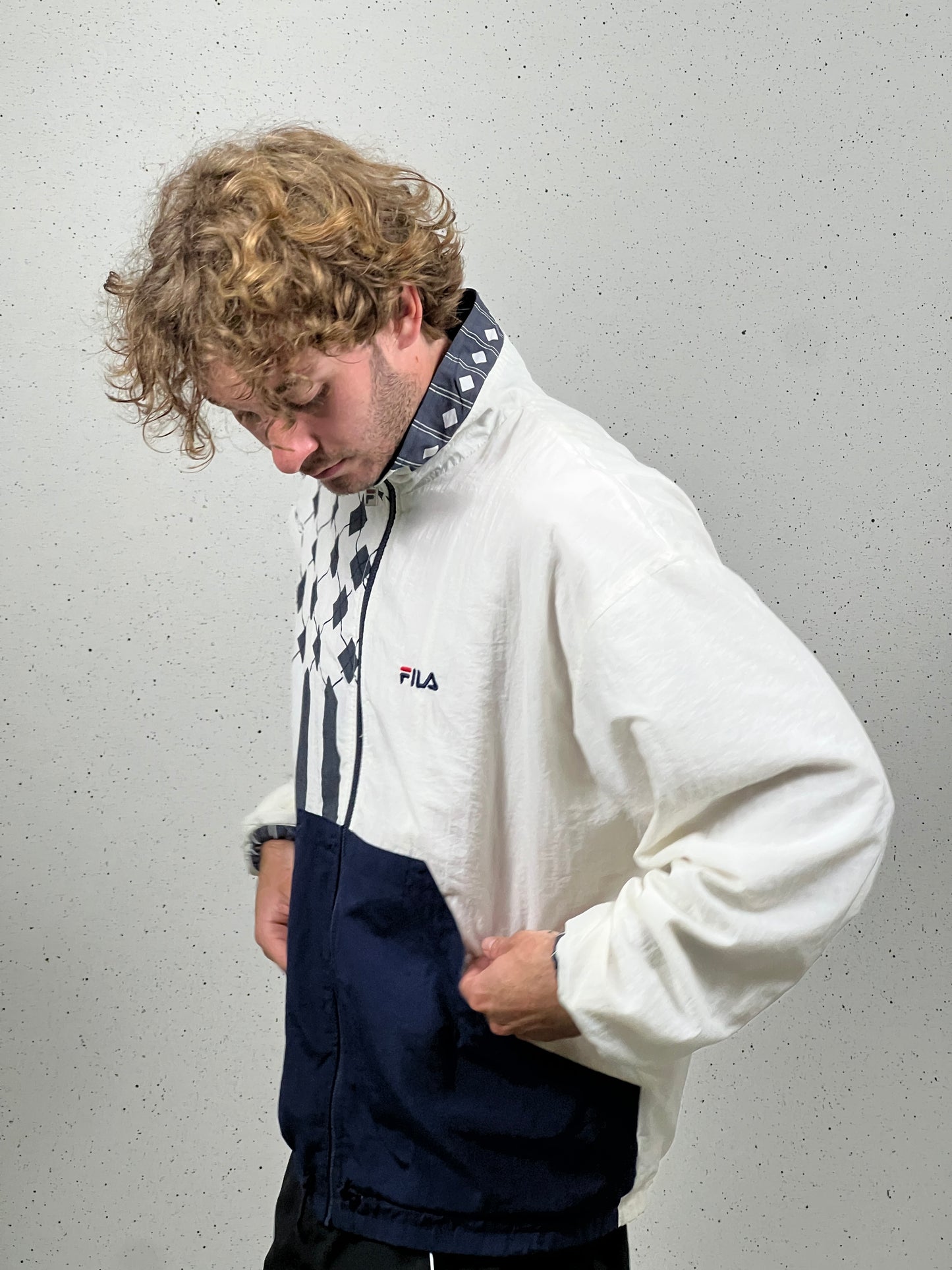 90's Fila Windbreaker Medium