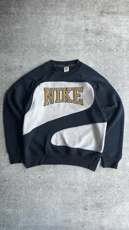 Vintage 90's Nike Sweatshirt Big Logo Swoosh (L)