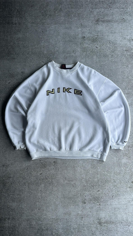 Vintage 90's Nike Sweatshirt Big Logo Swoosh (L)