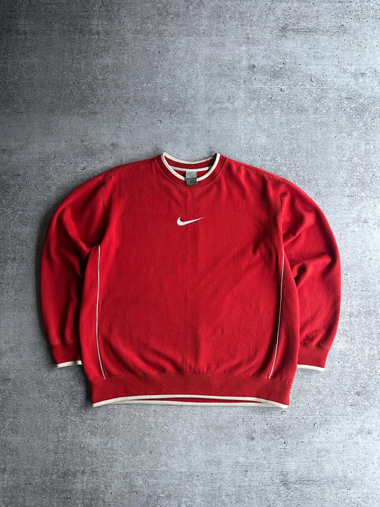 Vintage 90's Nike Sweatshirt Big Logo Swoosh (L)
